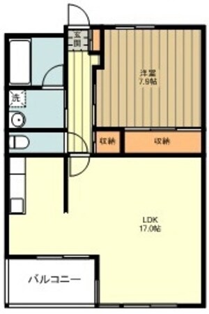 コトブキマンションの物件間取画像